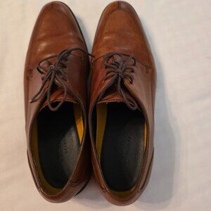 Cole Haan Men's Lenox Hill Cap Toe Oxford in British Tan, Size 9M